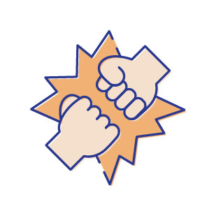 Megküzdési módok kérdőív ikon, pszichológia teszt